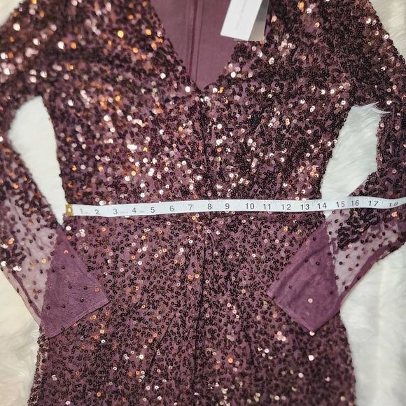 New French Connection Emille Sequin Sheath Dress - Picture 8 of 10